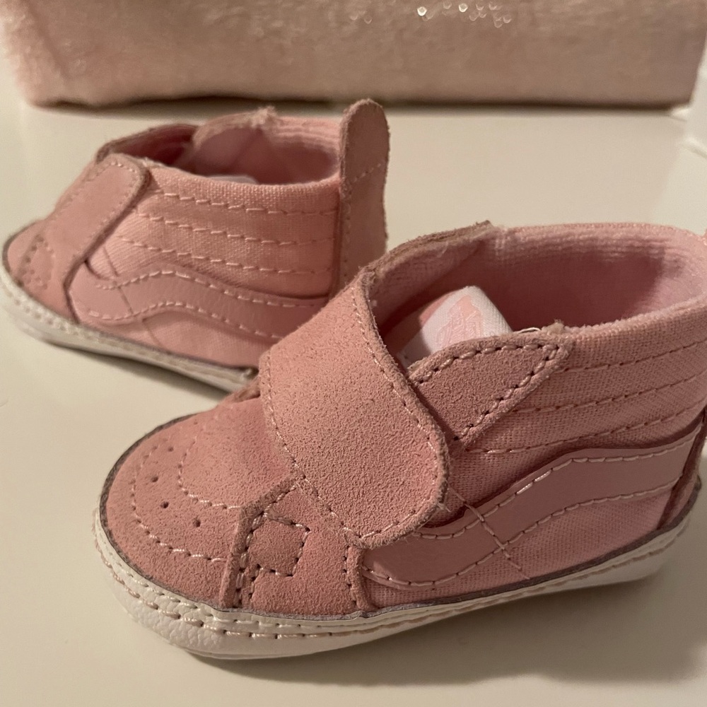 Infant vans in pink